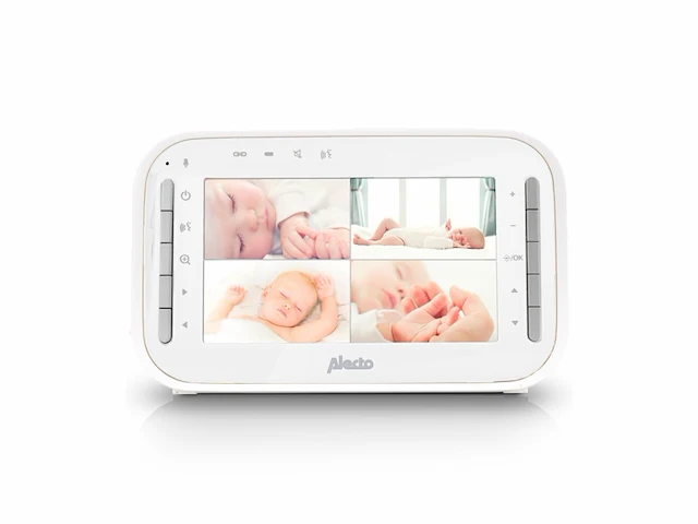 Alectondvm200gs videobabyfoon met camera en 4,3 inch kleurendisplay en nachtzicht wit/grijs - afbeelding 3 van  6