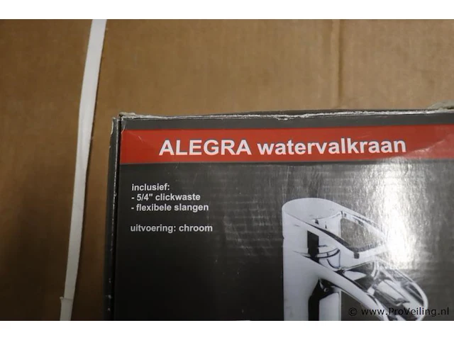 Alegra watervalkraan - chroom - afbeelding 2 van  3
