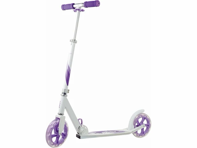 Alert spinout step met grote wielen paars/wit - afbeelding 1 van  3