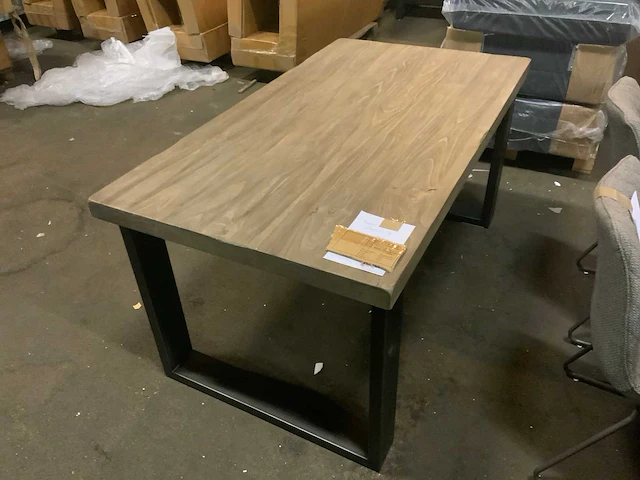 Alesio b eetkamertafel 160cm - afbeelding 3 van  4