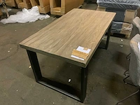 Alesio b eetkamertafel 160cm - afbeelding 3 van  4