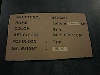 Alesso eetkamertafel 240cm - afbeelding 5 van  5