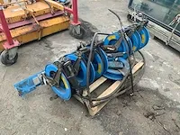 Alfa 60 pneumatische olie haspels op 1 rails (8x) - afbeelding 1 van  12