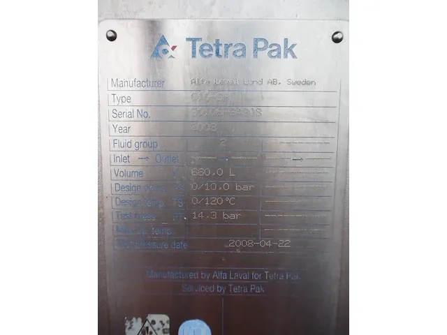 Alfa laval / tetra pak - afbeelding 8 van  16