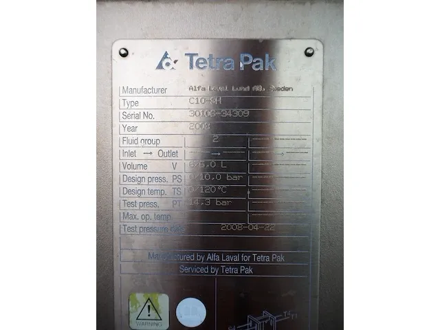 Alfa laval / tetra pak - afbeelding 7 van  15