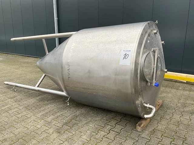 Alfa laval verticale opslagtank - afbeelding 2 van  3