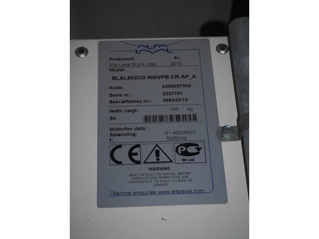 Alfa laval - afbeelding 5 van  5