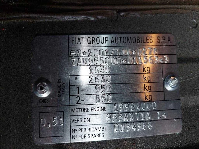 Alfa romeo mito 1.3 jtdm eco essent , 02-pxs-7 - afbeelding 10 van  18