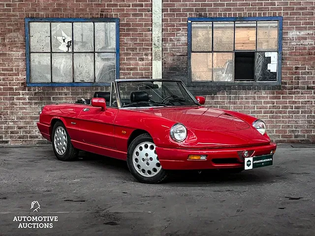 Alfa romeo spider 2.0 1991 117pk -orig. nl-, yz-30-yf -youngtimer- - afbeelding 28 van  32