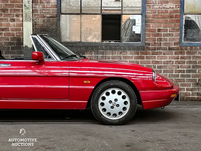 Alfa romeo spider 2.0 1991 117pk -orig. nl-, yz-30-yf -youngtimer- - afbeelding 32 van  32