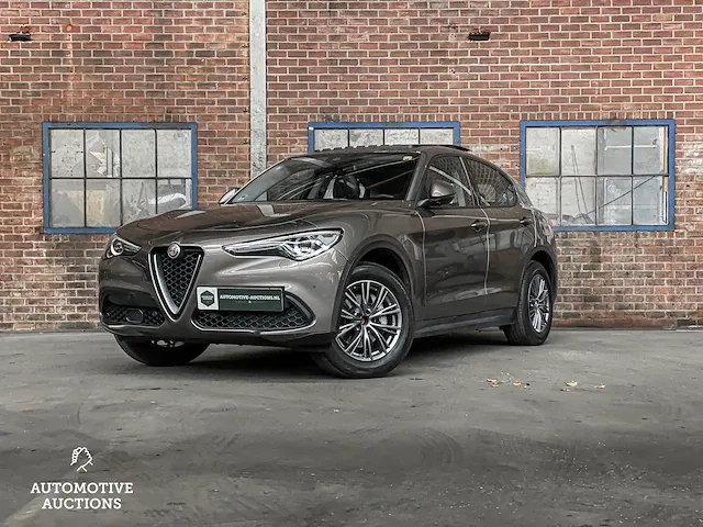 Alfa romeo stelvio 2.0 t awd super 200pk 2018 -orig nl-, sr-834-l - afbeelding 1 van  71
