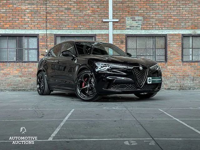 Alfa romeo stelvio quadrifoglio 2.9 v6 -ferrari engine- awd 510pk 2018, l-684-lg - afbeelding 3 van  61