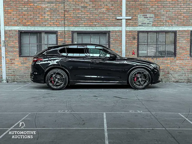 Alfa romeo stelvio quadrifoglio 2.9 v6 -ferrari engine- awd 510pk 2018, l-684-lg - afbeelding 6 van  61