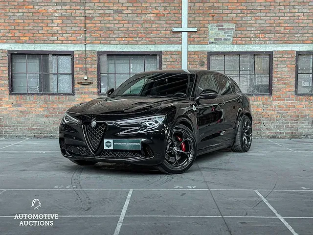 Alfa romeo stelvio quadrifoglio 2.9 v6 -ferrari engine- awd 510pk 2018, l-684-lg - afbeelding 1 van  61