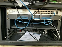 Alfaco patchkast met pc switch en router - afbeelding 4 van  7