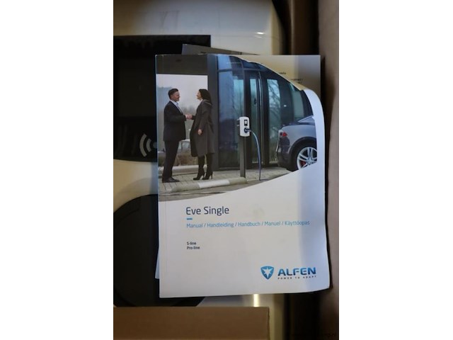 Alfen eve single-pro-line oplaadpunt - afbeelding 3 van  4