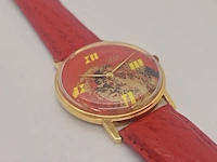 Alfons dollar pforzheim horloge met handgeverfde wijzerplaat - afbeelding 3 van  7