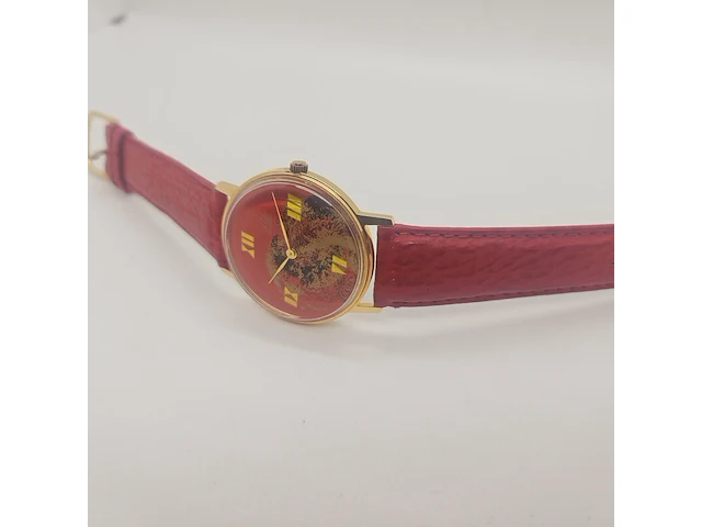 Alfons dollar pforzheim horloge met handgeverfde wijzerplaat - afbeelding 6 van  7