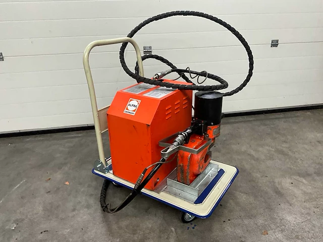 Alfra aps120 met hydraulische pomp ponsmachine - afbeelding 3 van  13