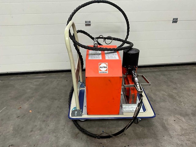 Alfra aps120 met hydraulische pomp ponsmachine - afbeelding 8 van  13