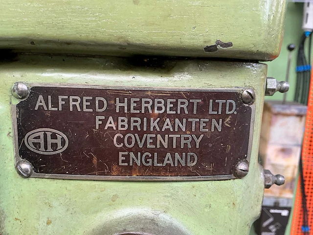 Alfred herbert hoog toerental kolomboor - afbeelding 7 van  15