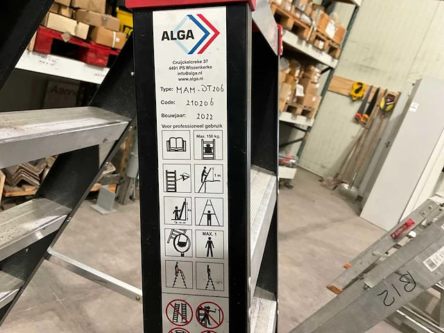 Alga dt 206 dubbele trap (2x) - afbeelding 6 van  6