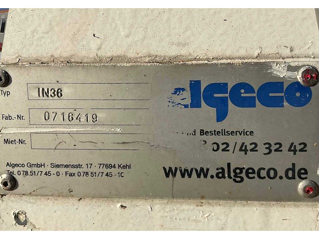 Algeco in36 kantoorunit - afbeelding 13 van  20