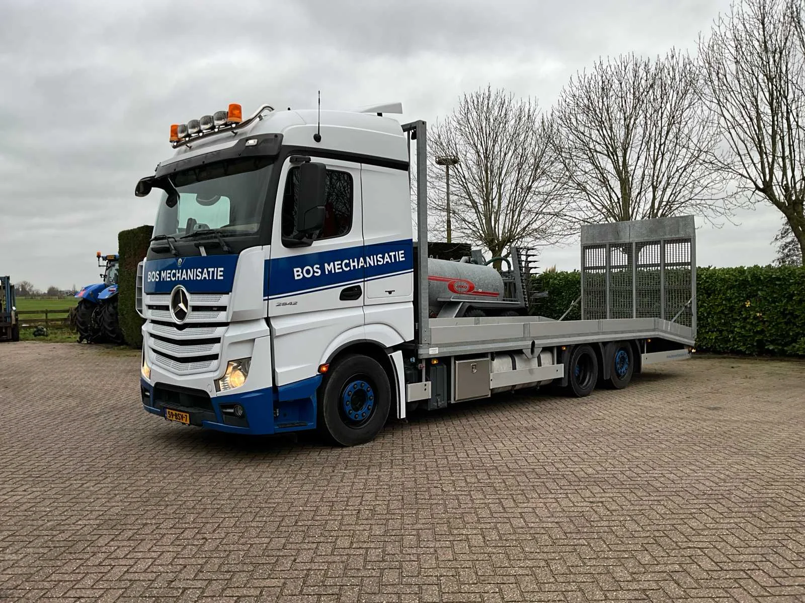 Algehele bedrijfsbeëindiging bos mechanisatie