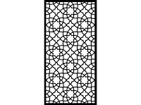 Alhambra terrascherm – zwart houtcomposiet – 180x90 cm (2x)