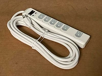 Aline accessoires sp-6691 power surge strip (10x) - afbeelding 2 van  3