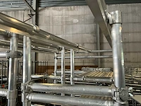 Alkona aluminium mobiel steiger kledingrek (2x) - afbeelding 6 van  8