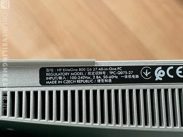 All-in-one computer hp, eliteone 800 g6 e27 - afbeelding 5 van  5