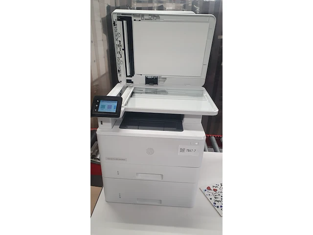 All-in-one-printer hp, laserjet pro mfp m428fdw, wit/grijs - afbeelding 3 van  4