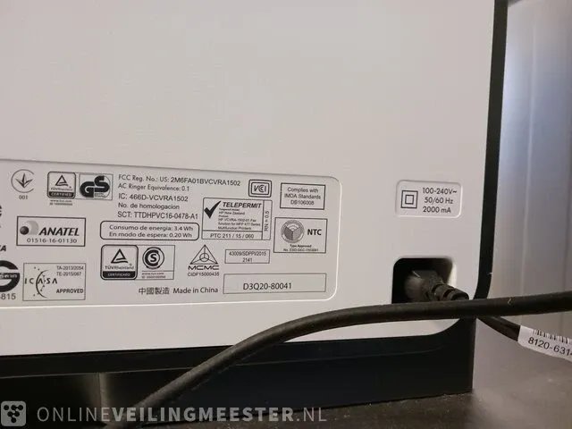All-in one printer hp, pagewide pro 477dw - afbeelding 2 van  11