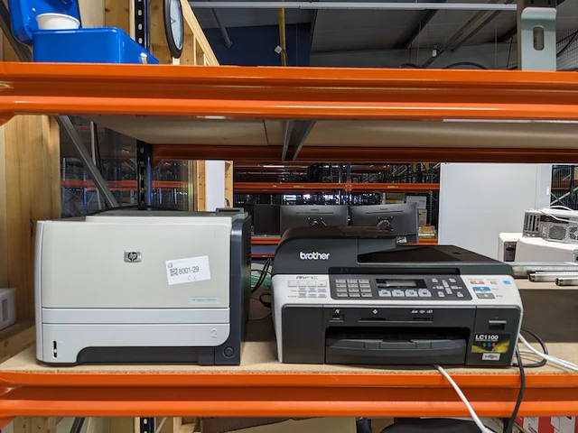 All-in-one printer met printer brother, hp, mfc-5490cn, laserjet p2055dn - afbeelding 1 van  8