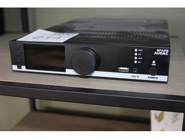 All-in one versterker audac mfa 208 - afbeelding 2 van  2