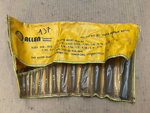 Allen 84750 inbussleutel set (2x) - afbeelding 4 van  4