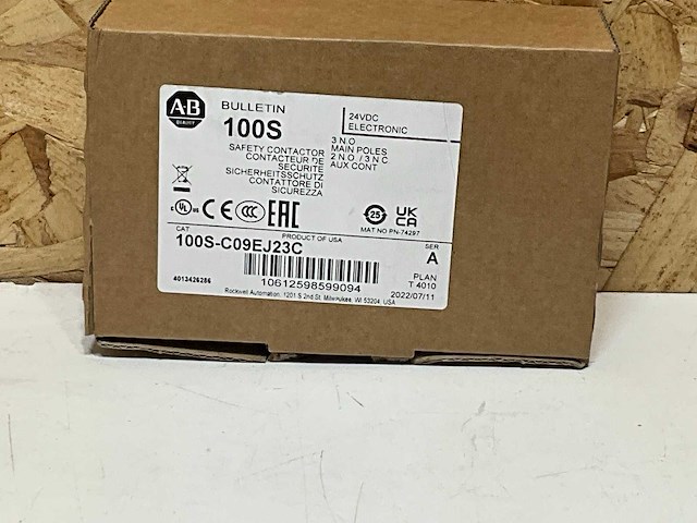 Allen bradley mcp - a58 / 9 a mcs veiligheid schakelaar 1 1/2" aandrijving (2x) - afbeelding 5 van  5