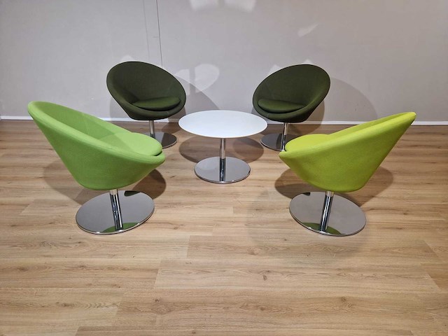 Allermuir - stoelen - tafel - comic - kantoorset (5x) - afbeelding 1 van  13