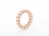 Alliance ring met briljanten - afbeelding 4 van  4