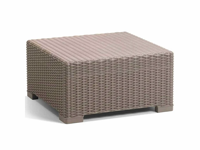 Allibert - california - hocker 68x68x35 cm - afbeelding 1 van  5