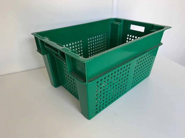 Allibert - krat 60x40x30cm stapelbaar en nestelbaar (250x) - afbeelding 1 van  6