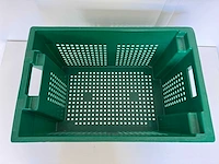 Allibert - krat 60x40x30cm stapelbaar en nestelbaar (50x) - afbeelding 2 van  6