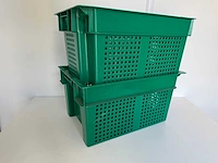 Allibert - krat 60x40x30cm stapelbaar en nestelbaar (50x) - afbeelding 5 van  6