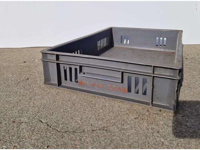 Allibert - stapelbare magazijnbakken / kratten 60x40x11cm (25x) - afbeelding 3 van  4