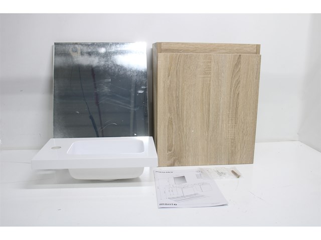 Allibert fonteinmeubel portopack eiken 40 cm - afbeelding 4 van  6