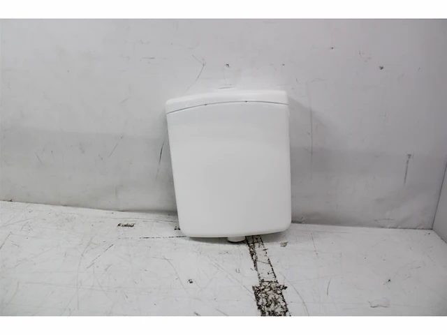 Allibert uno stortbak polypropyleen eco 3/6l verchroomde dubbele drukknop - afbeelding 2 van  4