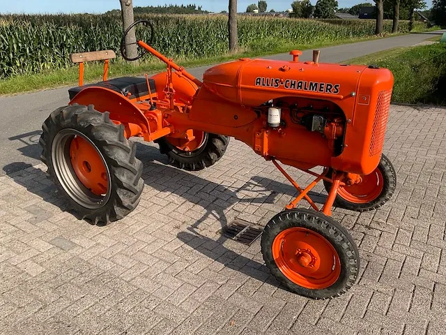 Allis chalmers - b - oldtimer tractor - afbeelding 10 van  25