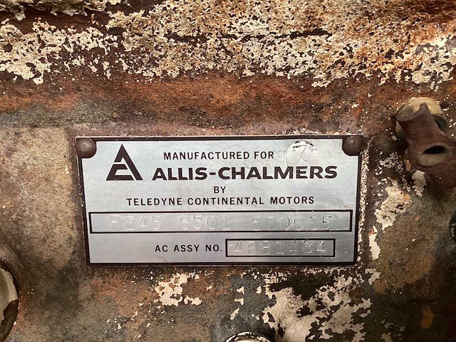 Allis chalmers f 245 8501 500005 benzinemotor - afbeelding 6 van  6