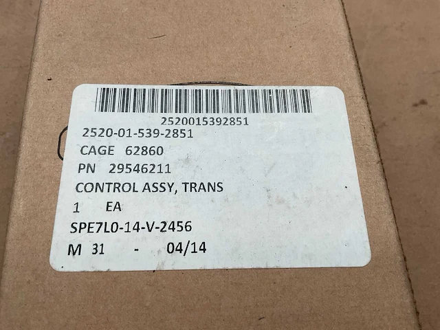 Allison transmission control assembly - afbeelding 5 van  5